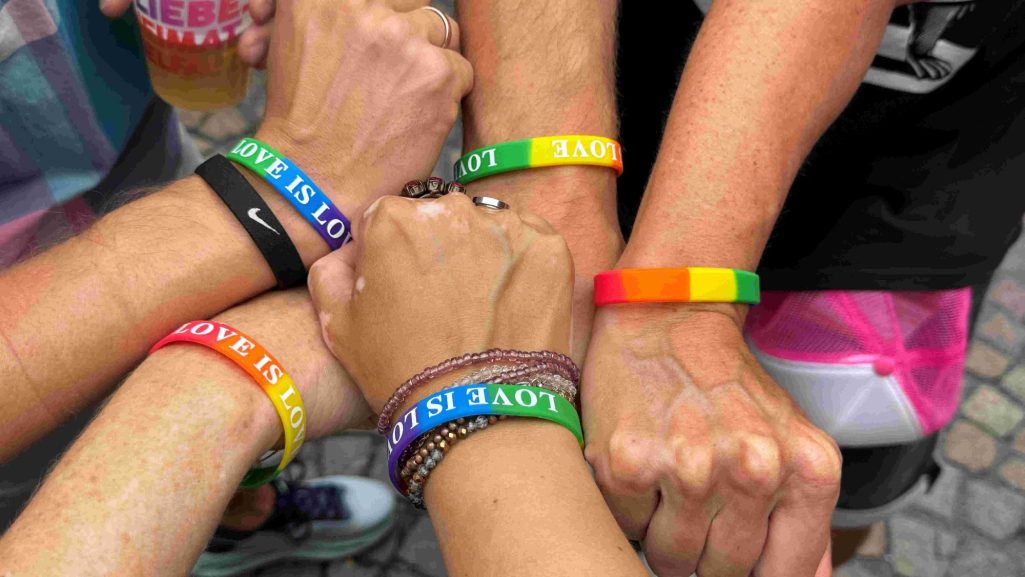 Die Ortsgemeinschaft Brühl-Ost beim CSD 2026